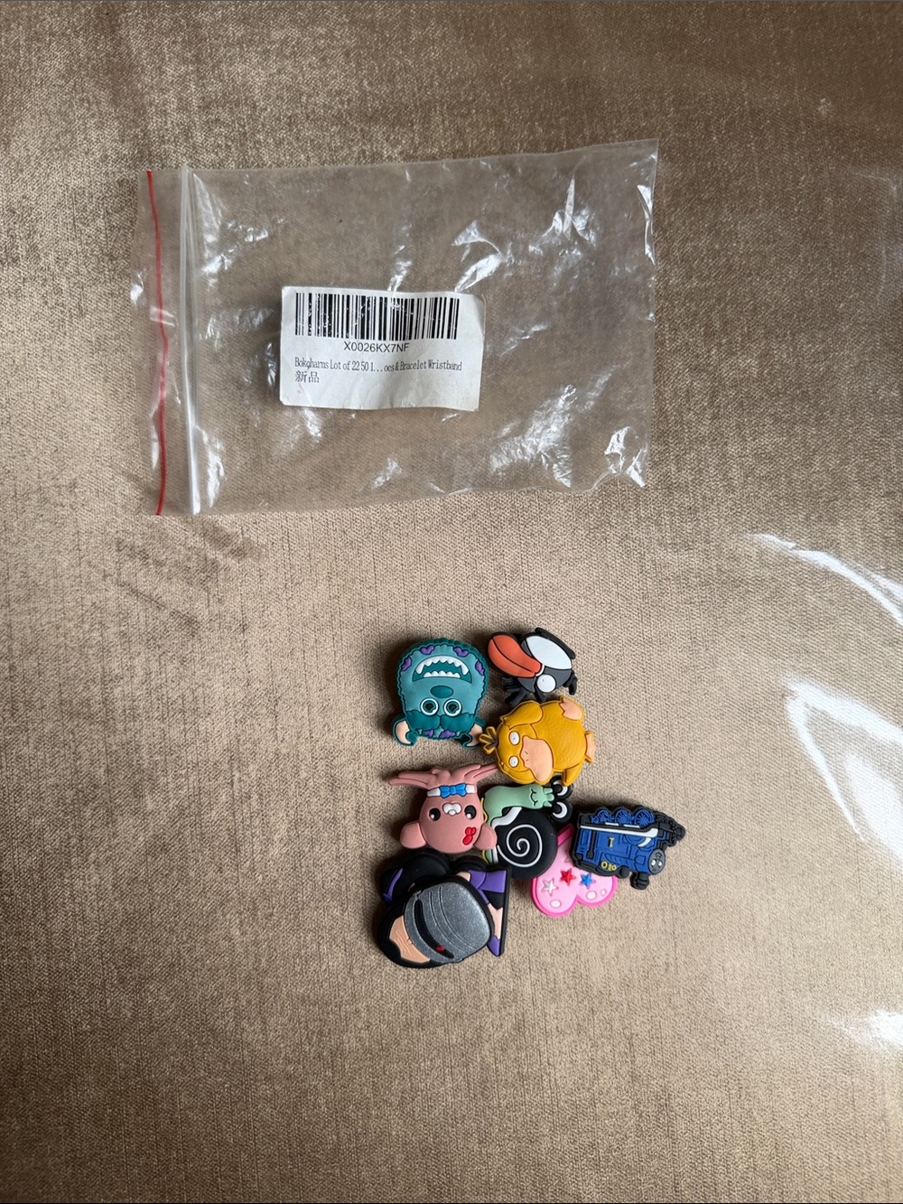 Colorful Kids Cartoon Shoe Charms - Multicolor Characters
